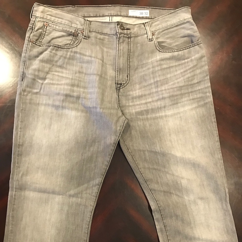 Cremieux faded black jeans, 38/32